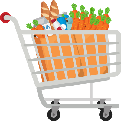 Remix.Full.Shopping.Cart clipart