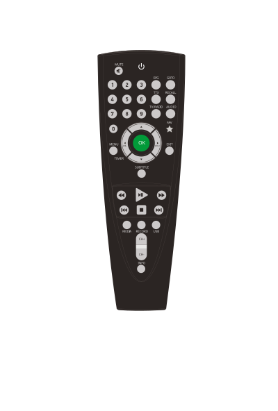 Remote control clipart