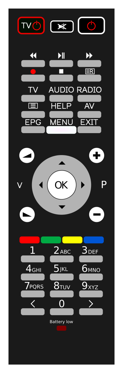Remote Control (by SGS) clipart
