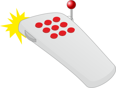 Remote control complex clipart