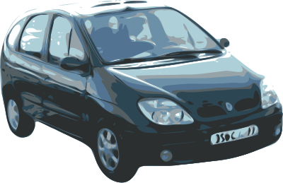 Renault Scenic car clipart