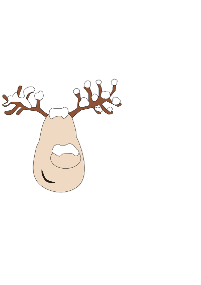 Renifer clipart