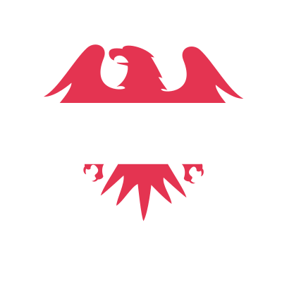 Republic of Austria flag heraldic eagle clipart
