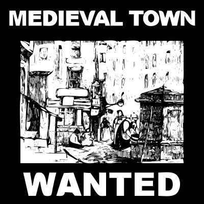 [request] Scenery - MEDIEVAL TOWN clipart