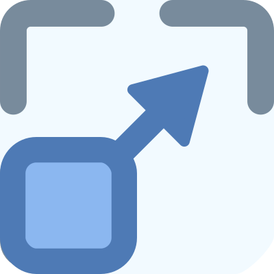 Resize icon clipart
