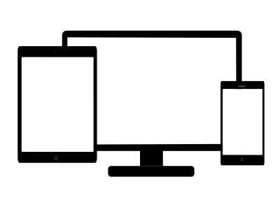 Responsive displays clipart