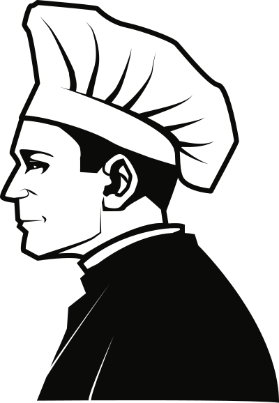 Restaurant chef clipart
