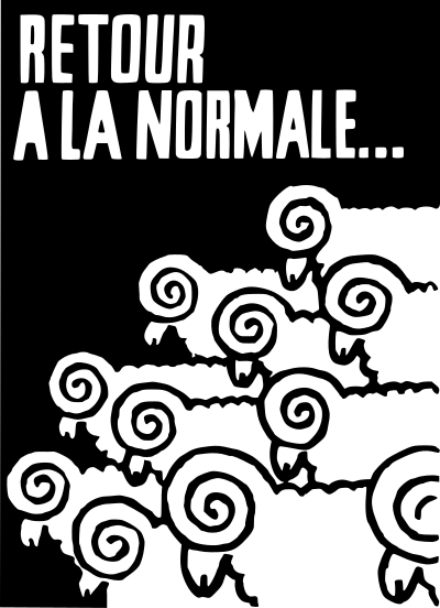 Retour à la normale (Return to Normal) clipart