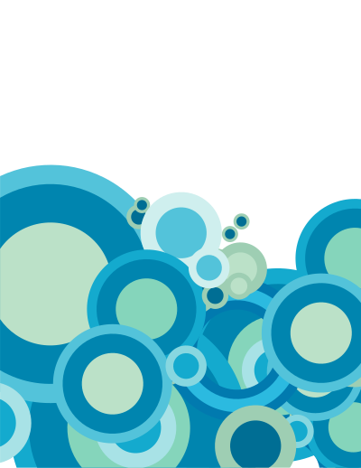 Retro circles background clipart