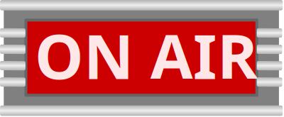 Retro On Air Sign clipart
