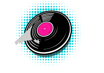 Retro Record clipart