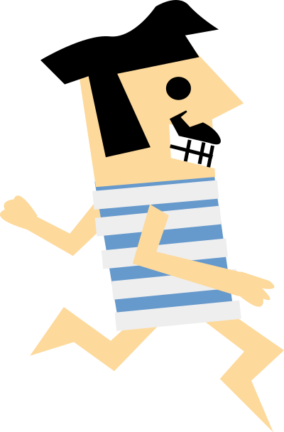 Retro Runner clipart