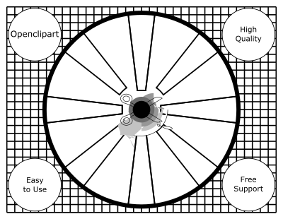 Retro Test Pattern clipart