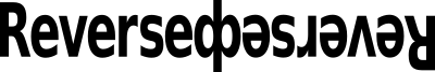 Reversed 2 clipart