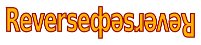 Reversed 2 (colour) clipart