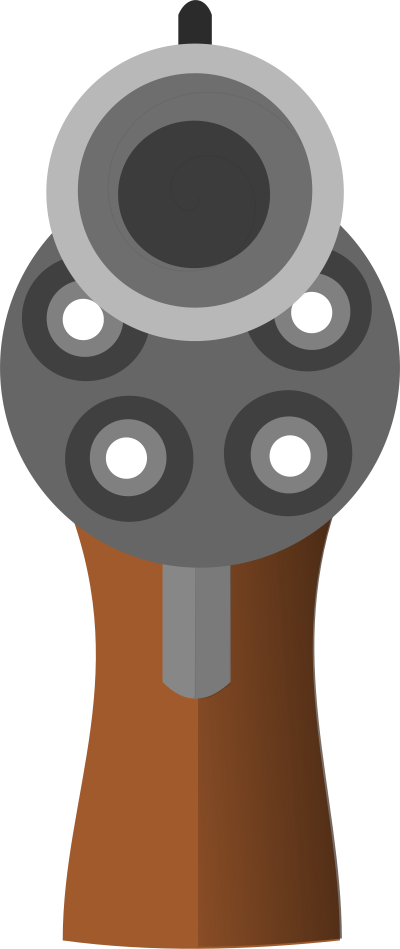 Revolver clipart