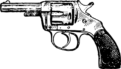 Revolver clipart