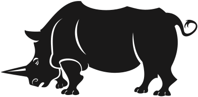 Rhinoceros (#1) clipart