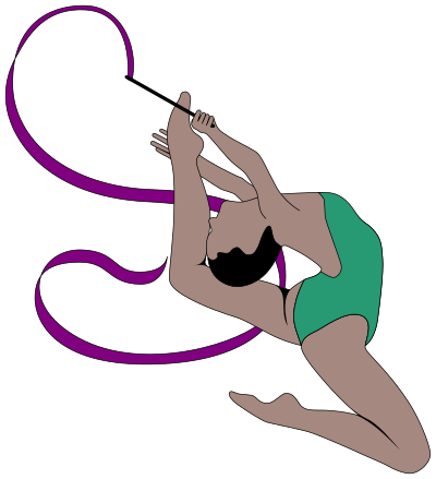 Rhythmic Gymnastics - Alternative Remix clipart