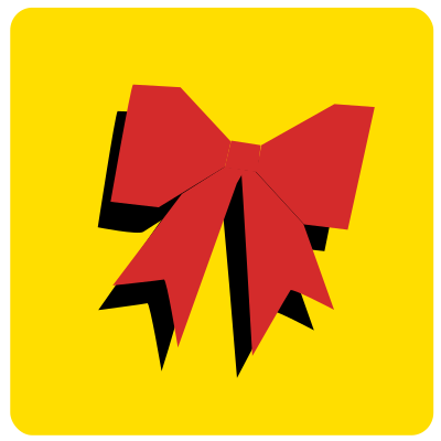 Ribbon in red clipart