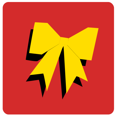 Ribbon in yellow clipart
