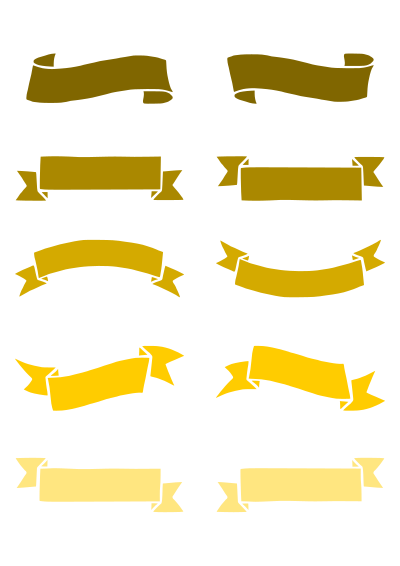Ribbons clipart