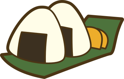 Rice balls (Onigiri) clipart