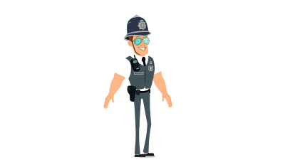 Riggedanimation character 3 clipart