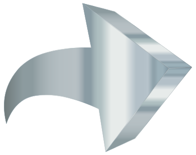 Rigid Titanium 3D Arrow clipart