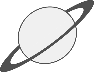 Ringed Planet clipart