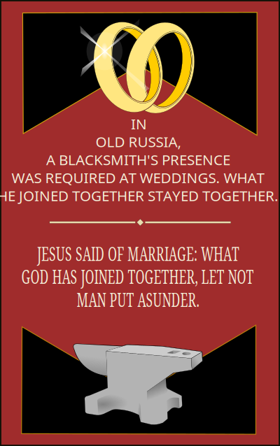 Rings & Russian Anvil clipart
