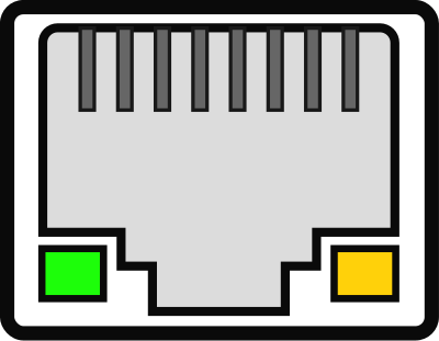 RJ 45 Female clipart