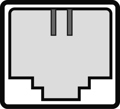 RJ11 Female clipart