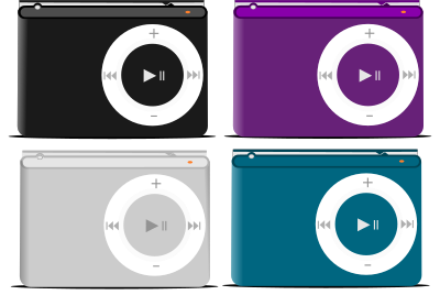 Rmx iPod color clipart