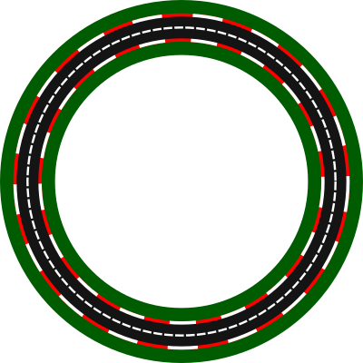 Road frame clipart