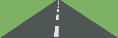 Road with landscape clipart