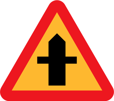 Roadlayout sign 1 clipart