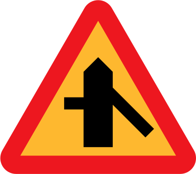 Roadlayout sign 3 clipart