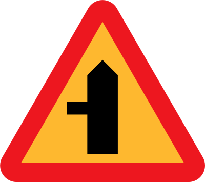 Roadlayout sign 5 clipart