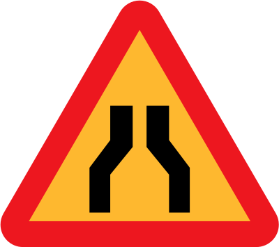 Roadlayout Sign 8 clipart