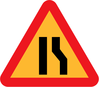 Roadlayout sign 9 clipart