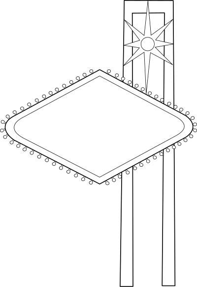 Roadside Sign clipart
