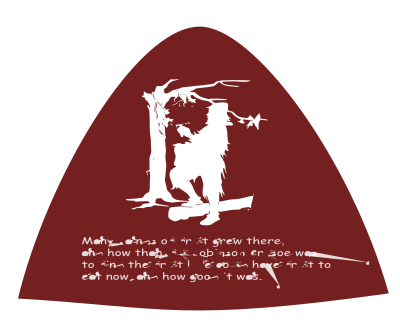 Robinson-Crusoe-silhouette 02 clipart
