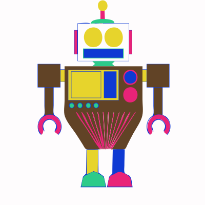 Robot 1 clipart