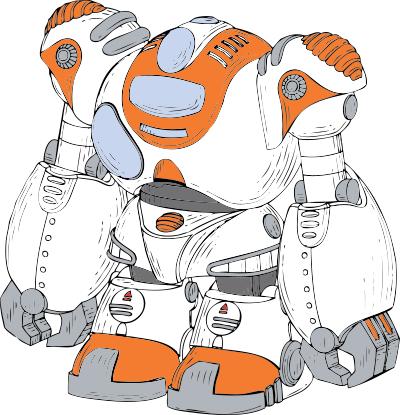 Robot clipart