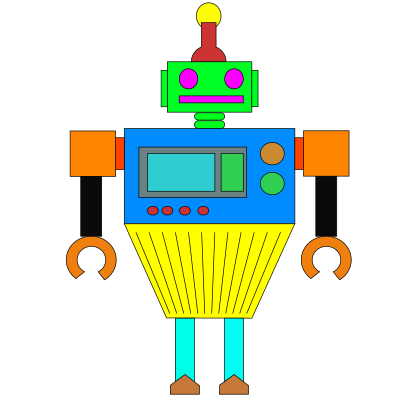 Robot clipart