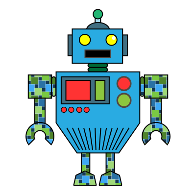 Robot clipart
