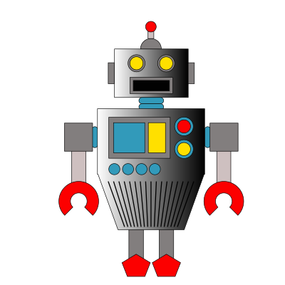 Robot clipart