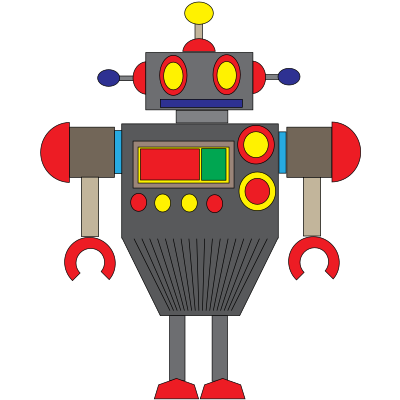 Robot clipart