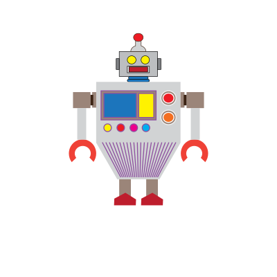 Robot clipart